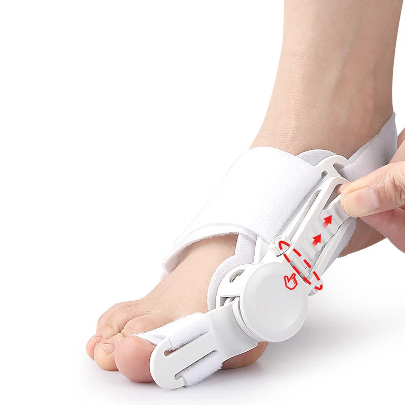 Adjustable Finger Toe Corrector Bunion Corrector Unisex Foot Hallux Valgus Braces Stretched Toe Separator Straightener Pedicure